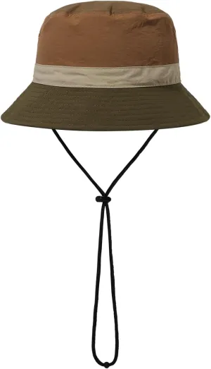 Clakllie Quick Dry Fishing Hat Waterproof Boonie Sun Hat with Strap Chin Lightweight Beach Safari Hat UPF 50  Jungle Bush Hat