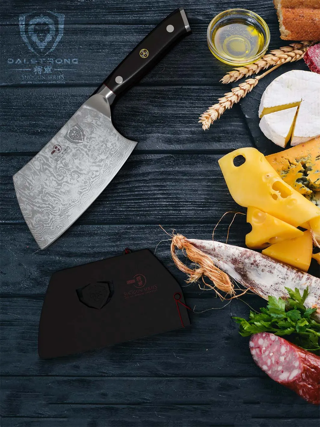 Cleaver Knife 4.5" | Shogun Series | ELITE | Dalstrong ©