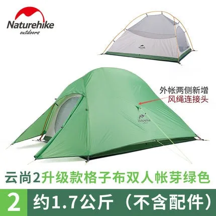 Cloud Person Winter Ultralight Hike Nature Man 3-4 Series Person 1 Camp Equipment 2 Updated Tent Customizable Plug-and-play Outdoor Naturehike 2 Camping Up