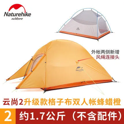 Cloud Person Winter Ultralight Hike Nature Man 3-4 Series Person 1 Camp Equipment 2 Updated Tent Customizable Plug-and-play Outdoor Naturehike 2 Camping Up