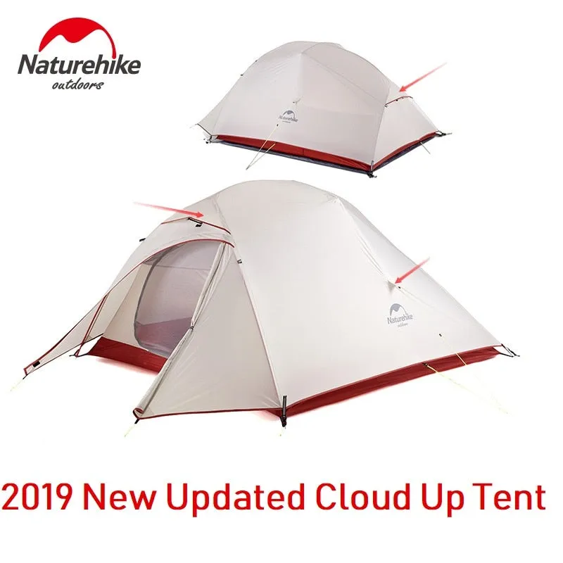 Cloud Person Winter Ultralight Hike Nature Man 3-4 Series Person 1 Camp Equipment 2 Updated Tent Customizable Plug-and-play Outdoor Naturehike 2 Camping Up