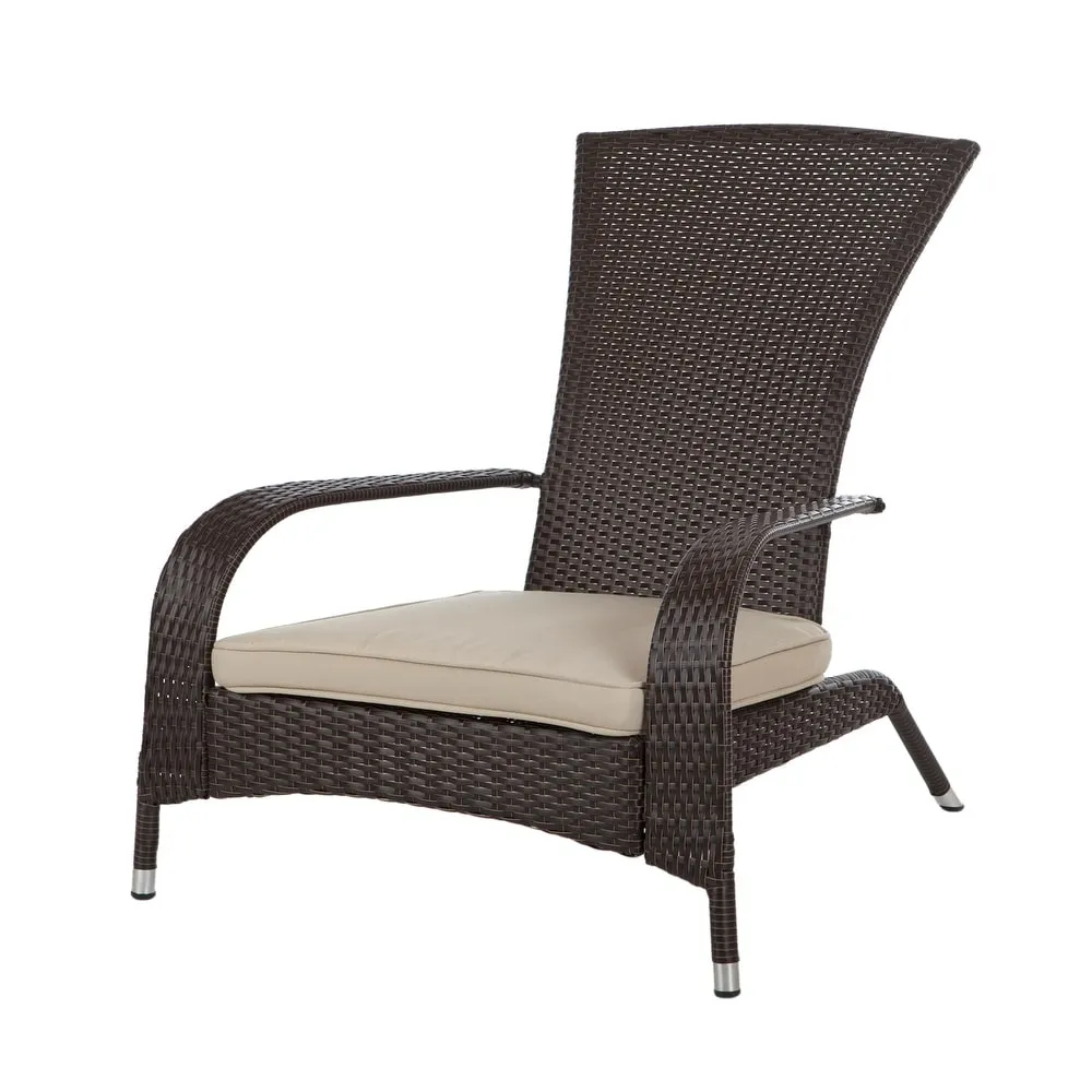 Coconino All Weather Wicker Outdoor Lounge Chair - Beige