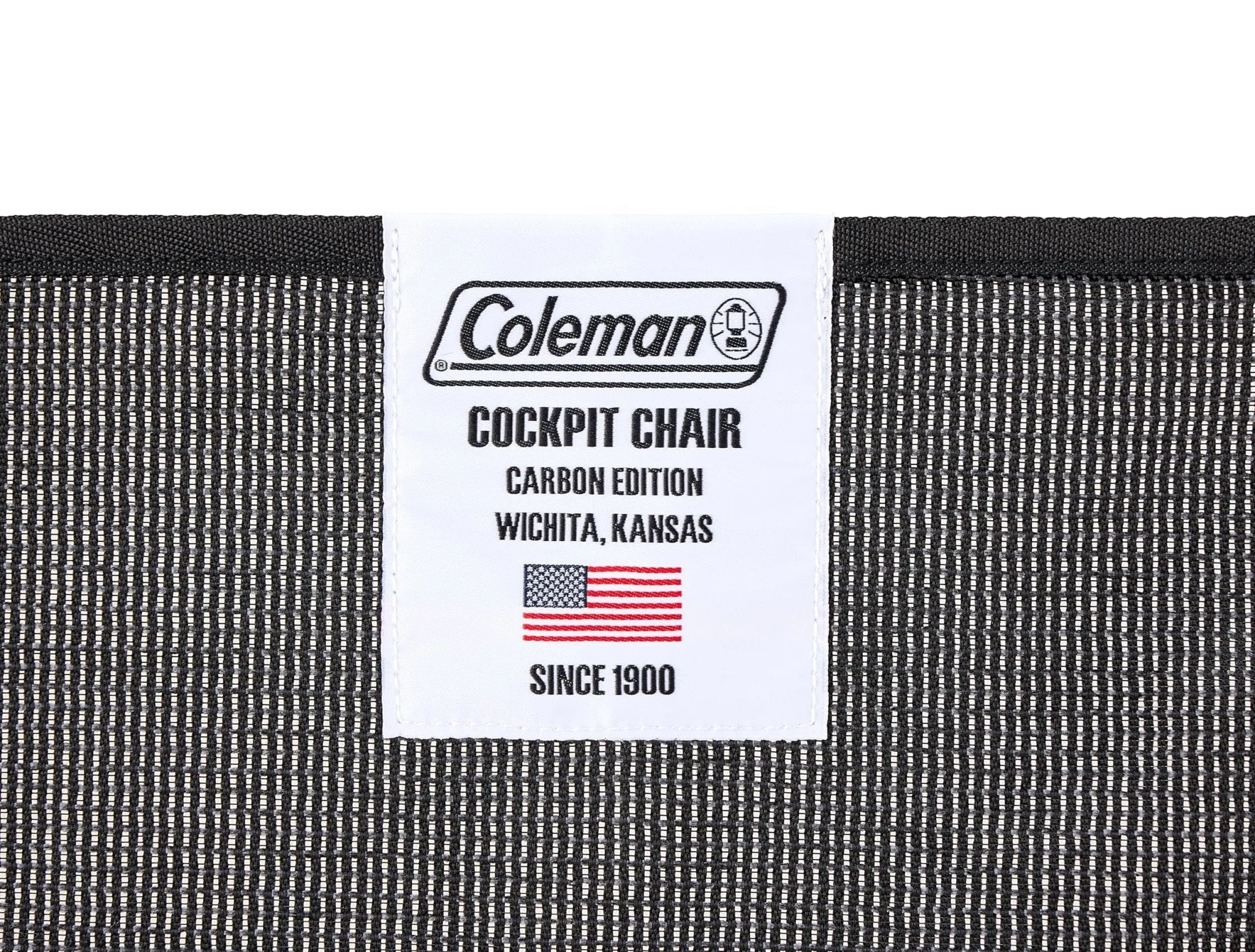 Coleman Cockpit Chair Carbon Edition Lightweight Outdoor Camping Platinum Black