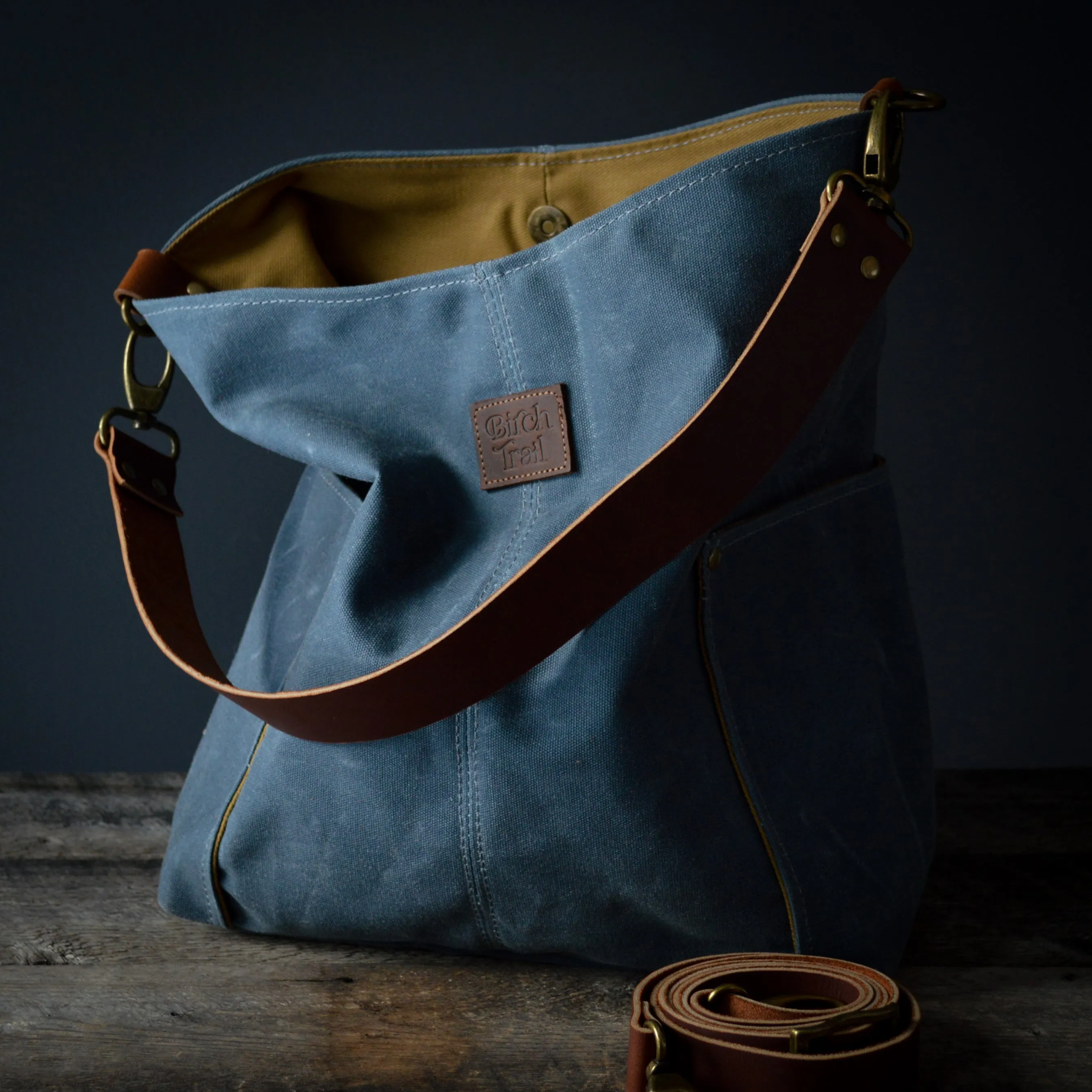Compass Bag - Blue Slate