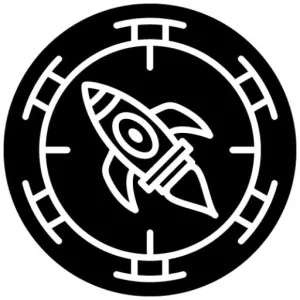 Compass Glyph Icon