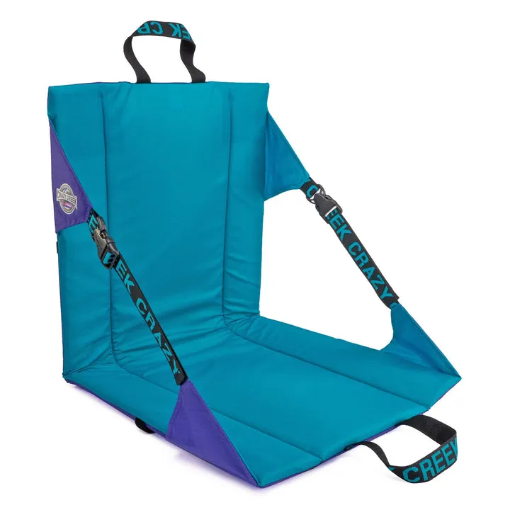 Crazy Creek Lightweight Outdoor Camping Original Chair - Purple/Teal