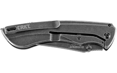 CRKT BURNOUT 3.66" PLAIN EDGE