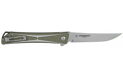 CRKT CROSSBONES 3.54" PLAIN EDGE