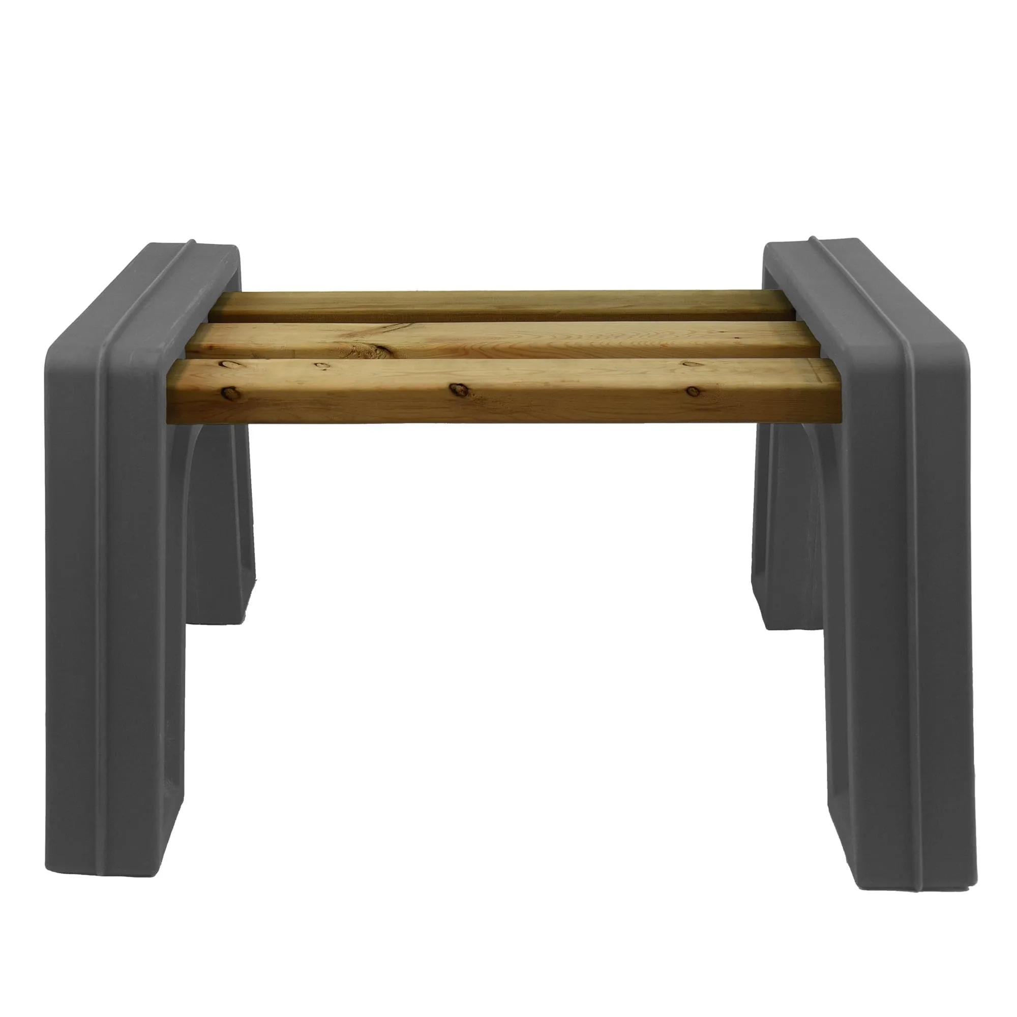 Custom Length Lightweight Backless Bench Ends