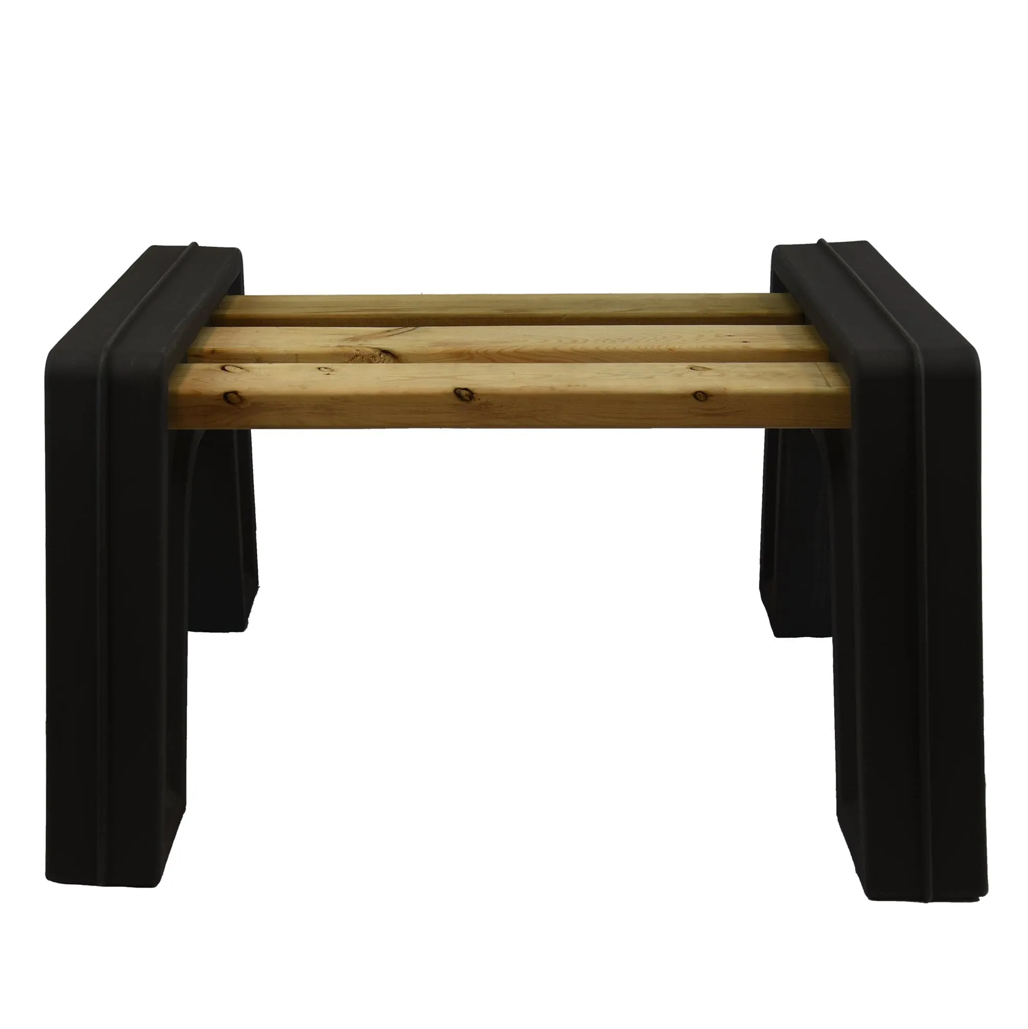 Custom Length Lightweight Backless Bench Ends