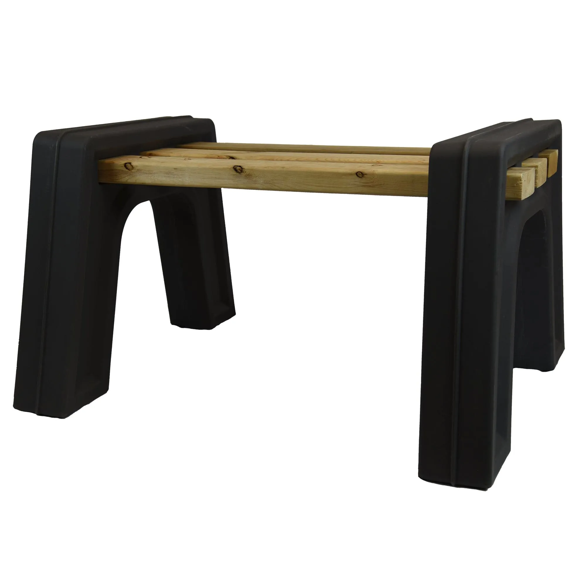 Custom Length Lightweight Backless Bench Ends