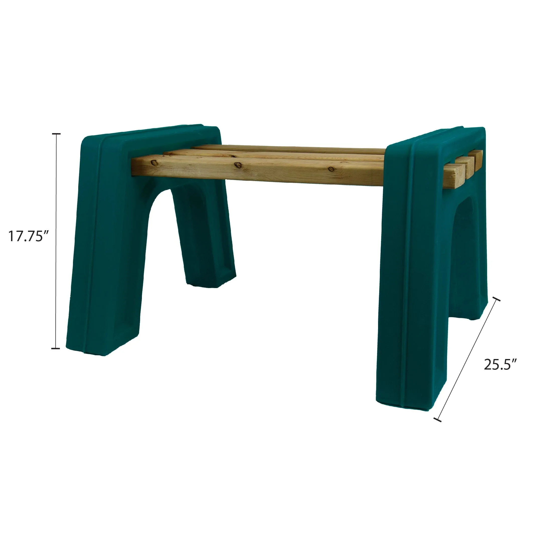 Custom Length Lightweight Backless Bench Ends