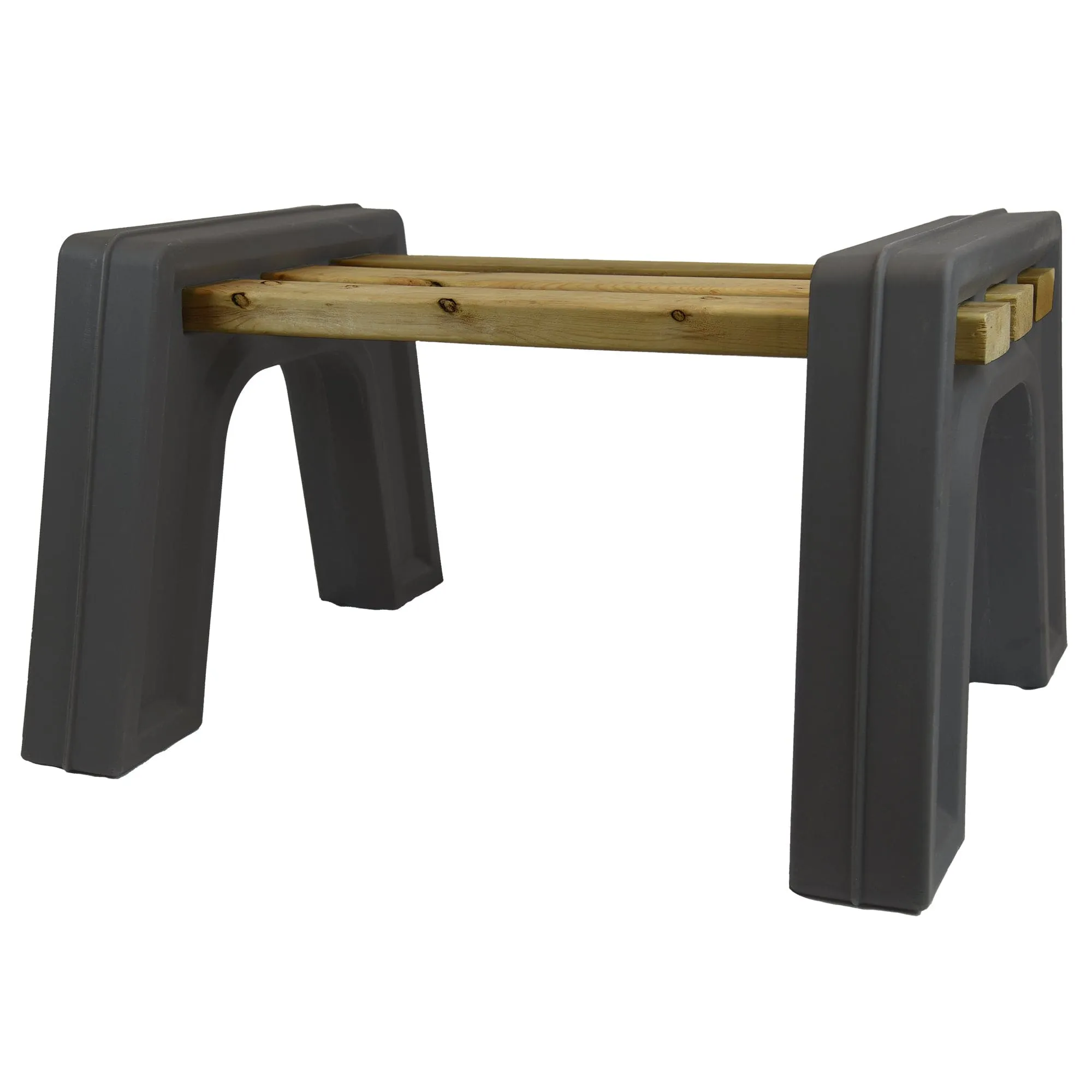 Custom Length Lightweight Backless Bench Ends