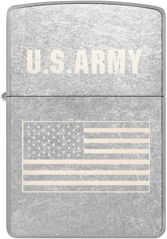 Custom Personalized ZIPPO Classic US Army Windproof Oil Lighter Engraving Christmas, Halloween & Valentines Day Gift (48557)