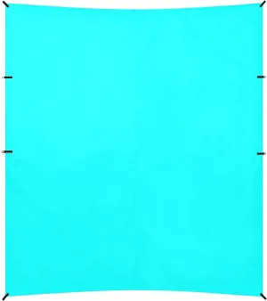 Cyan Aqua Solid Color Pure Plain Beach Tent & Canopy UPF50  Protection Easy Setup Portable Sunshade with Sandbags and Shovel for Camping, Picnics, Backyard & Fishing