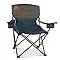 Deluxe Lounge Chair – Folding Outdoor Camp Chair, Insulated Cupholders