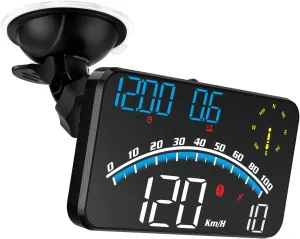 Digital GPS Speedometer, HUD Head Up Display for Car, Upgraded 5.5" Large-Screen, Suitable for All Vehicles