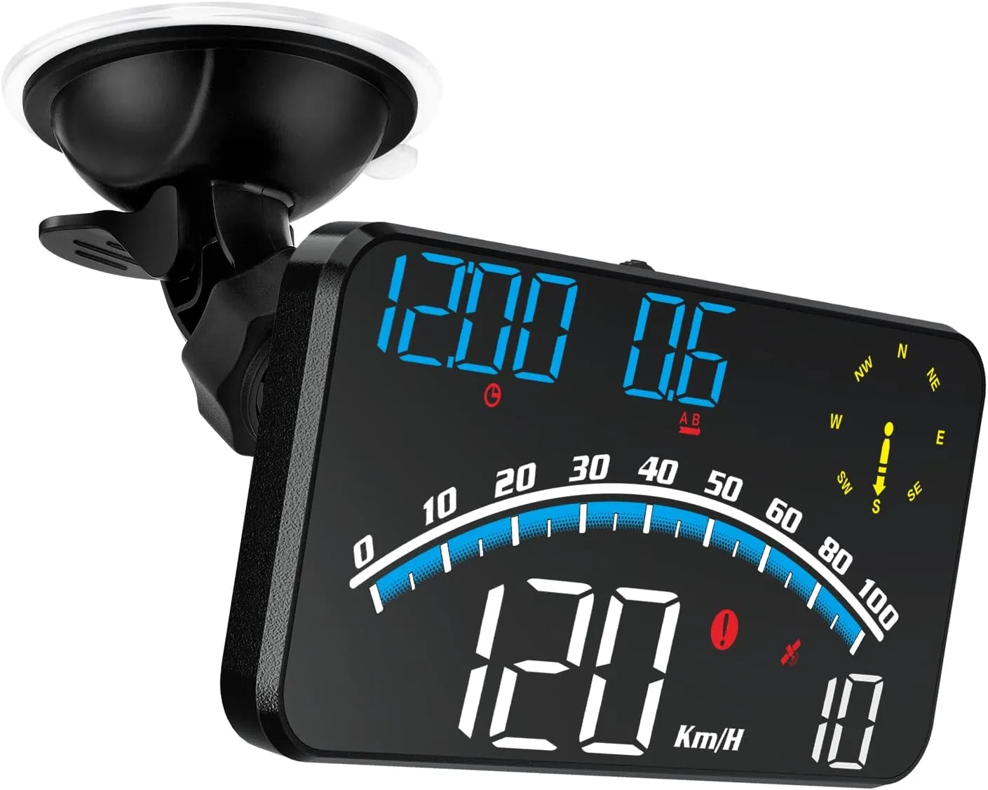 Digital GPS Speedometer, HUD Head Up Display for Car, Upgraded 5.5" Large-Screen, Suitable for All Vehicles