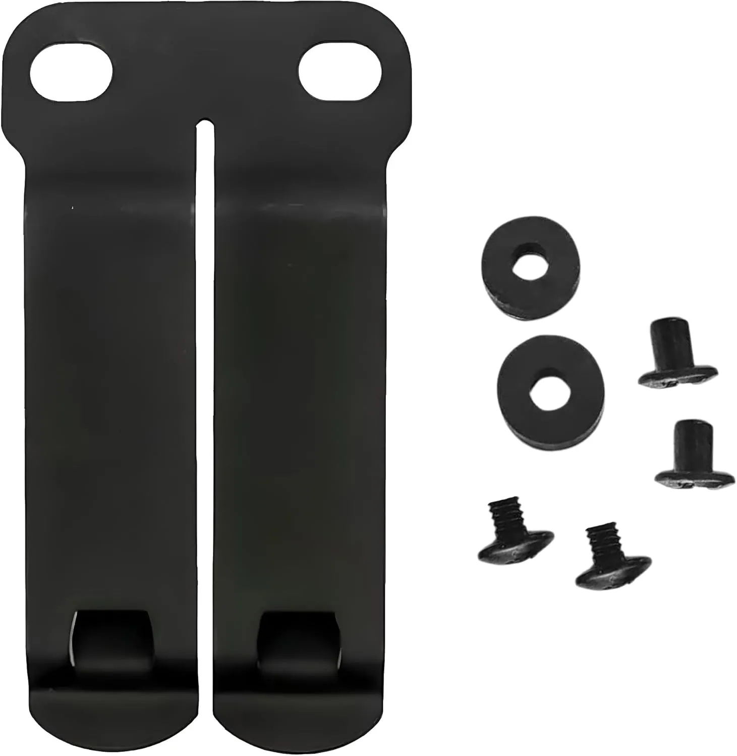 Discreet Carry Concepts DCC Monoblock Clip - Holster Sheath Belt Clip Clasp - Customized Fit Concealed Carry Holster - Dark Matte Grey Metal Mounting Hardware