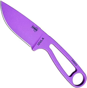 ESEE Izula Fixed Blade Knife w/Molded Polymer Sheath and Clip Plate