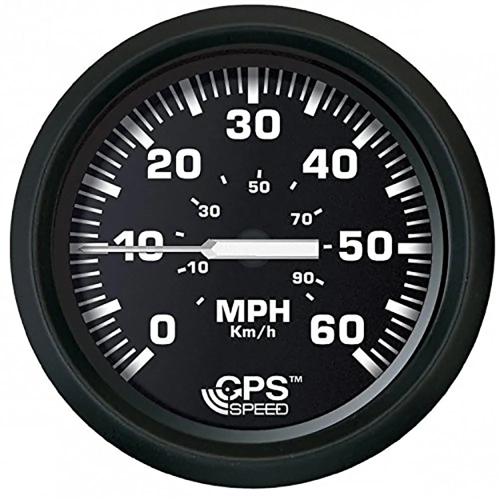 Faria Euro Black 4" Speedometer 60MPH (GPS)
