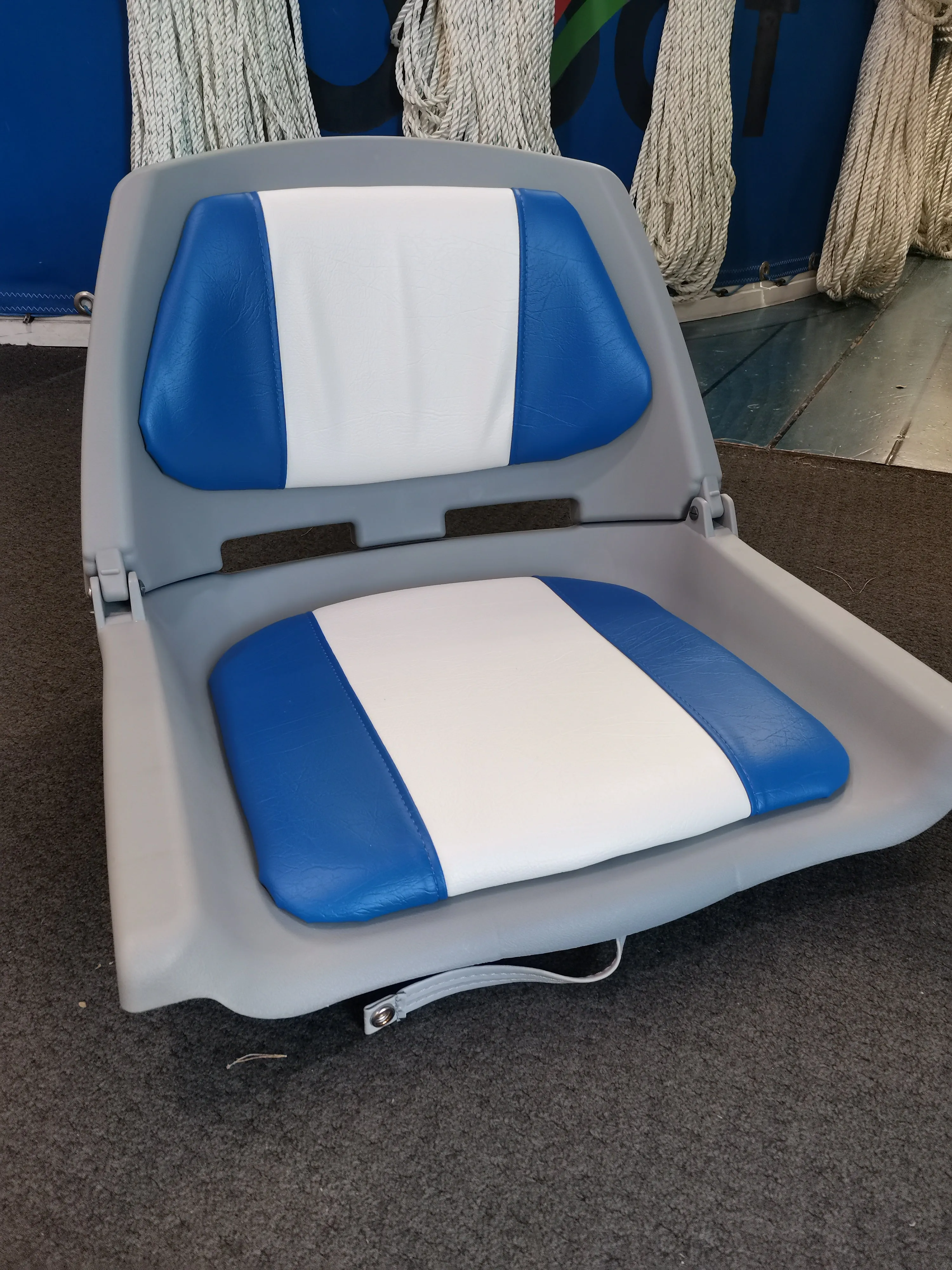 Folding Cockpit Seat with Cushion (3 colour options)