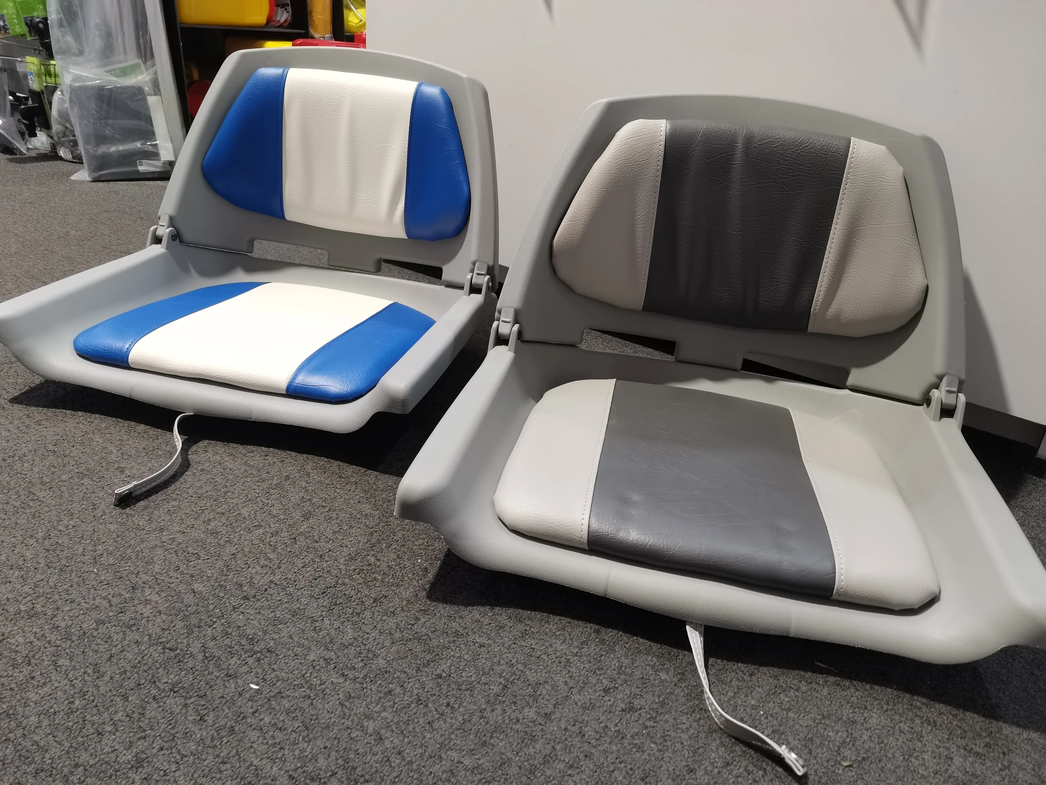 Folding Cockpit Seat with Cushion (3 colour options)