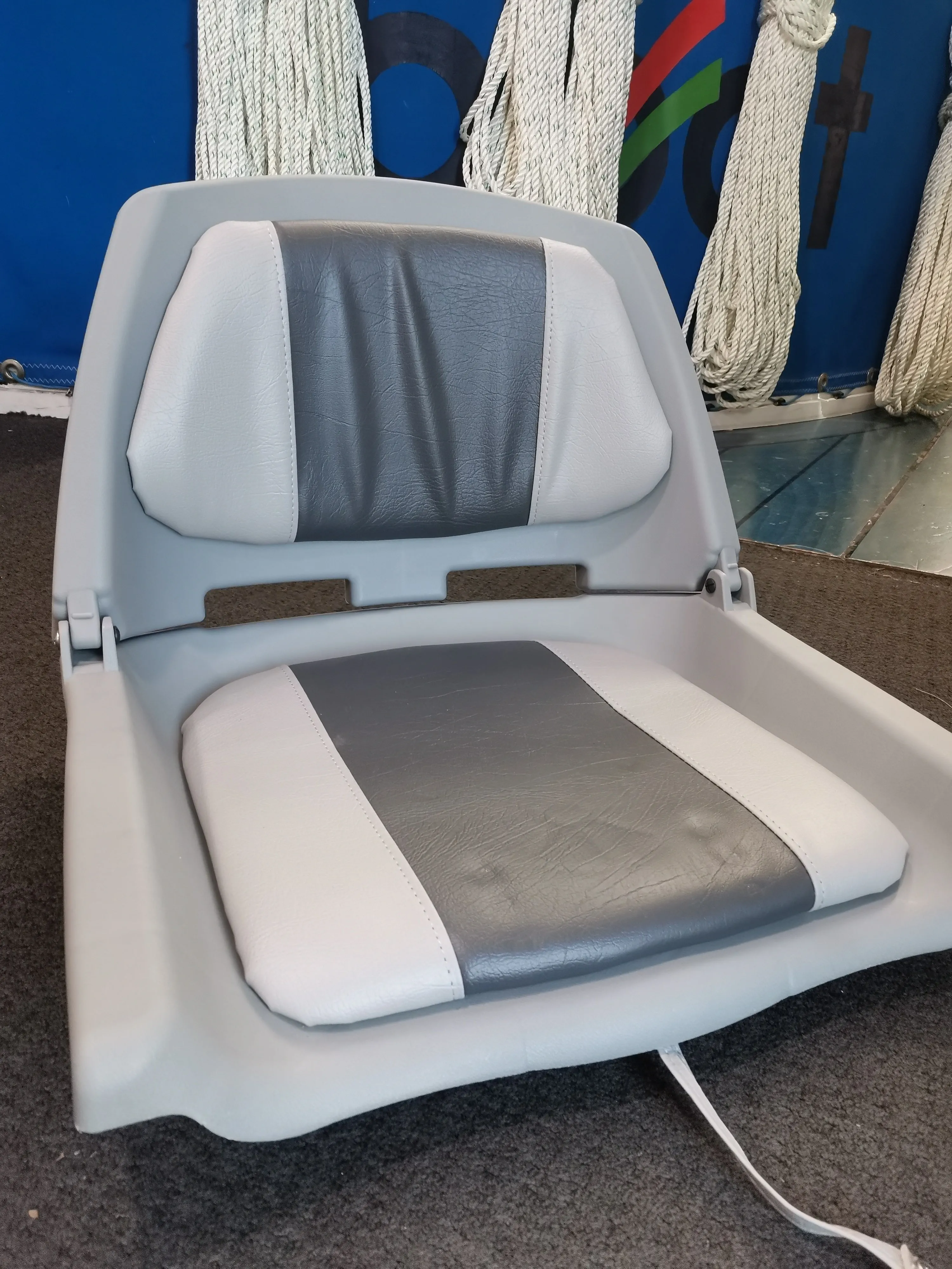 Folding Cockpit Seat with Cushion (3 colour options)