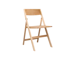 Folding Flat Chair | Natural Birch