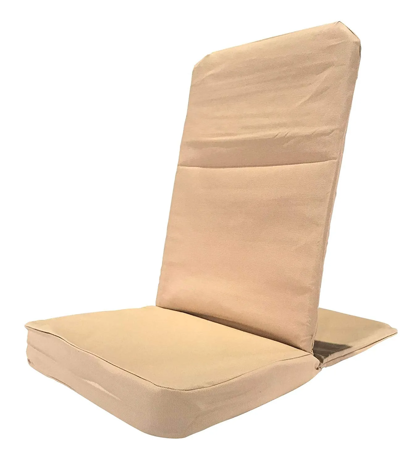 Folding Meditation Floor Chair With Back Rest