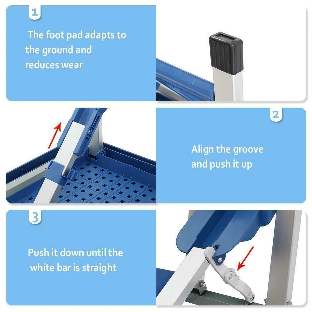 Folding Picnic Table - Portable Set with Seats for Outdoors & Camping