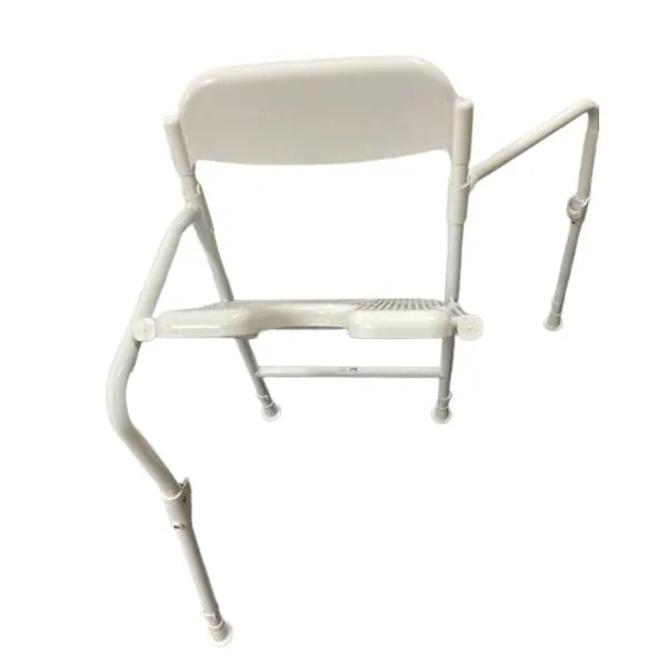 Folding Shower Chair with Cut Away Front
