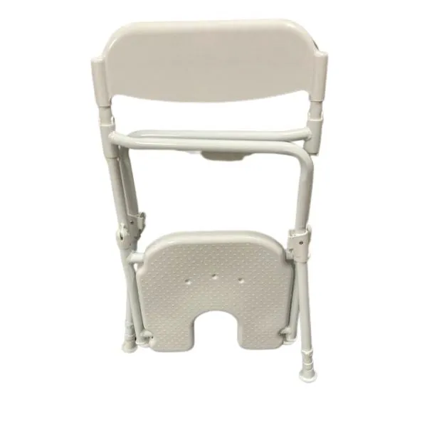 Folding Shower Chair with Cut Away Front