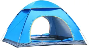 FSA Camping Tent 2 Person Backpack Tent, Lightweight Outdoor Tent for Camping, Travel, Backpacking, Hiking Outdoors, Black