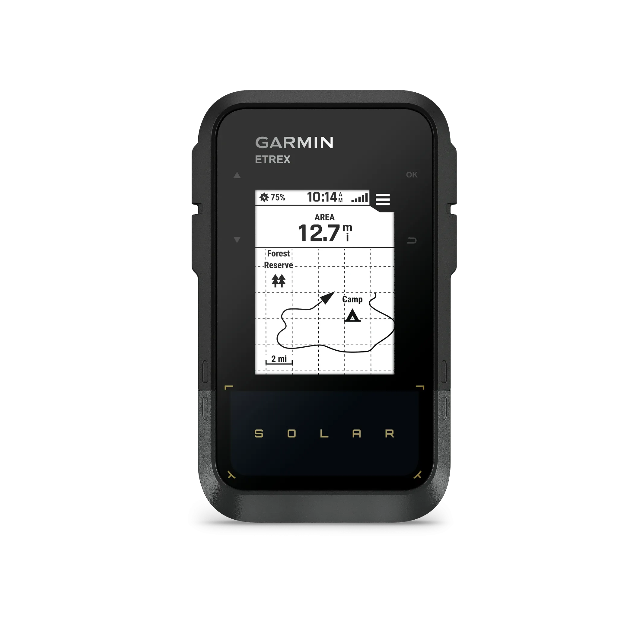 Garmin eTrex Solar Powered GPS Handheld Navigator | Track your Location and Waypoints