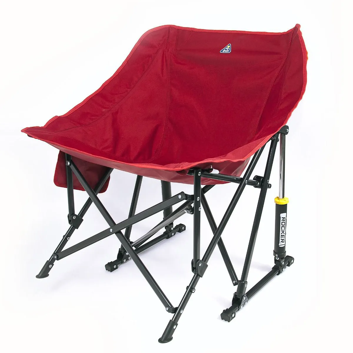 GCI Pod Rocker Folding Camping Chair - Red