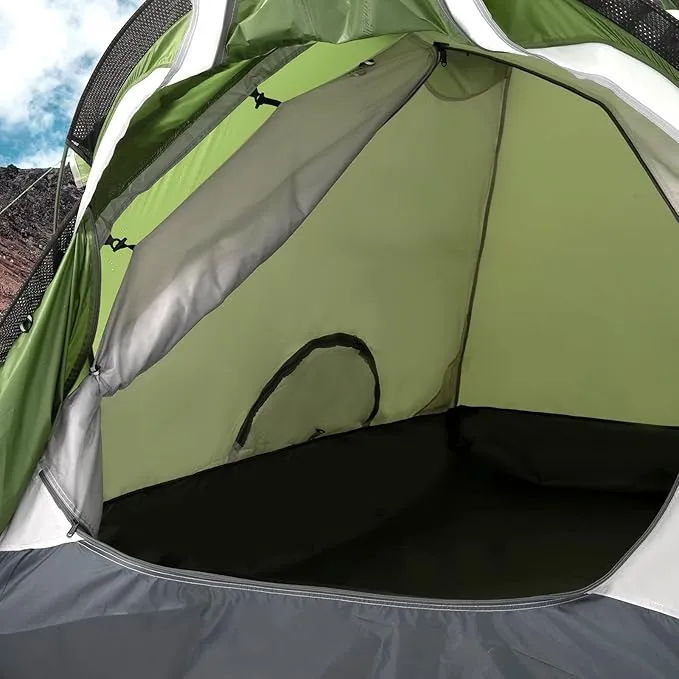Geertop Portable 2 Person 4 Season Tent Waterproof Backpacking Tent Double Layer All Weather for Camping Hiking Travel Climbing Mountaineering - Easy Set Up