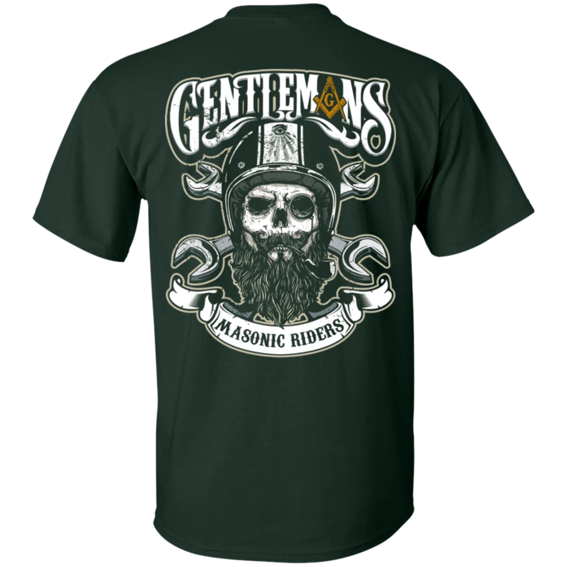 Gentlemen Rider Freemason Square & Compass Symbol