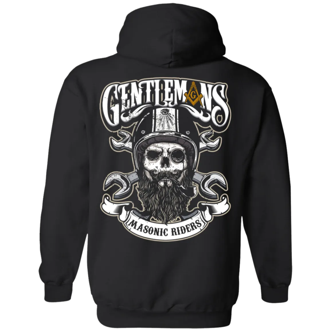 Gentlemen Rider Freemason Square & Compass Symbol
