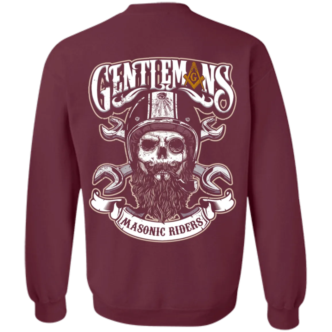 Gentlemen Rider Freemason Square & Compass Symbol
