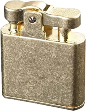 Grinding Wheel Windproof Cool Lighter Old-Fashioned Kerosene Antique Trench Classic Flint Refillable One-Button Ignition Ornaments Collection Gift
