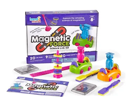 GTBW  Magnetic Force Science Lab Kit: Magnetic Force Science Kit comes with 9 teacher-created experiments to create a longer-lasting, richer experience - 90740