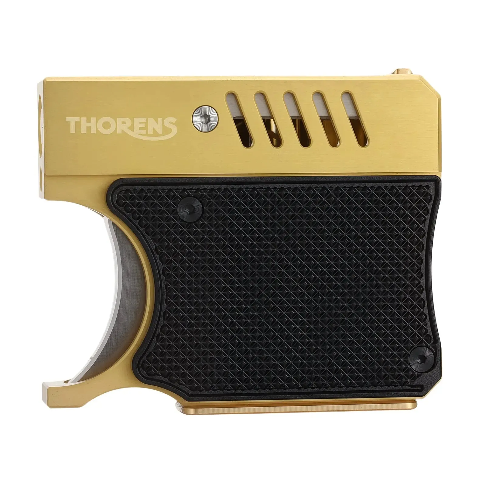 Gun Lighter - Black With Gold
