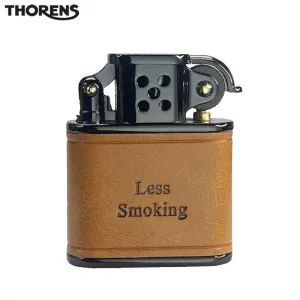 Handmade Cowhide Lighter - Brown