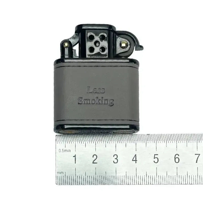 Handmade Cowhide Lighter - Gray