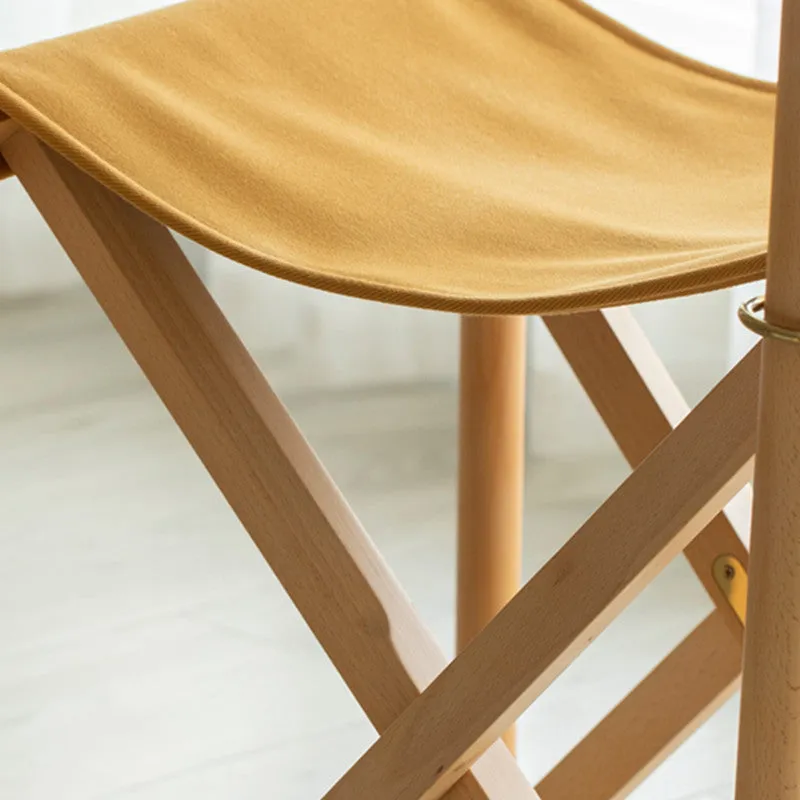 Hazelton Canva Folding Lounger Chair