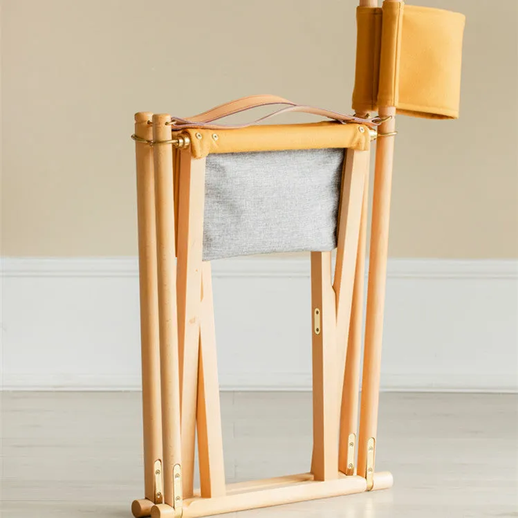 Hazelton Canva Folding Lounger Chair