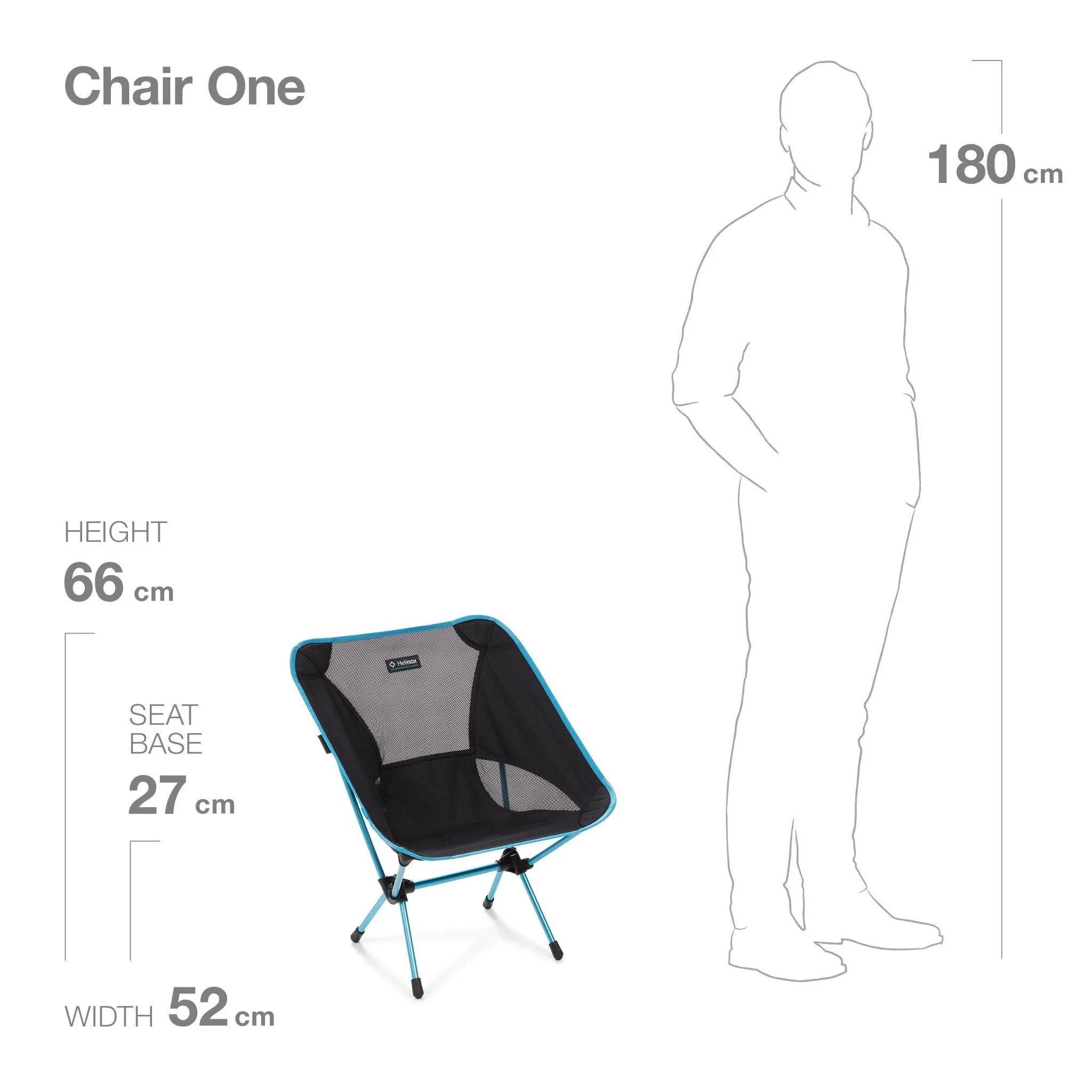 Helinox Chair One Blue Black