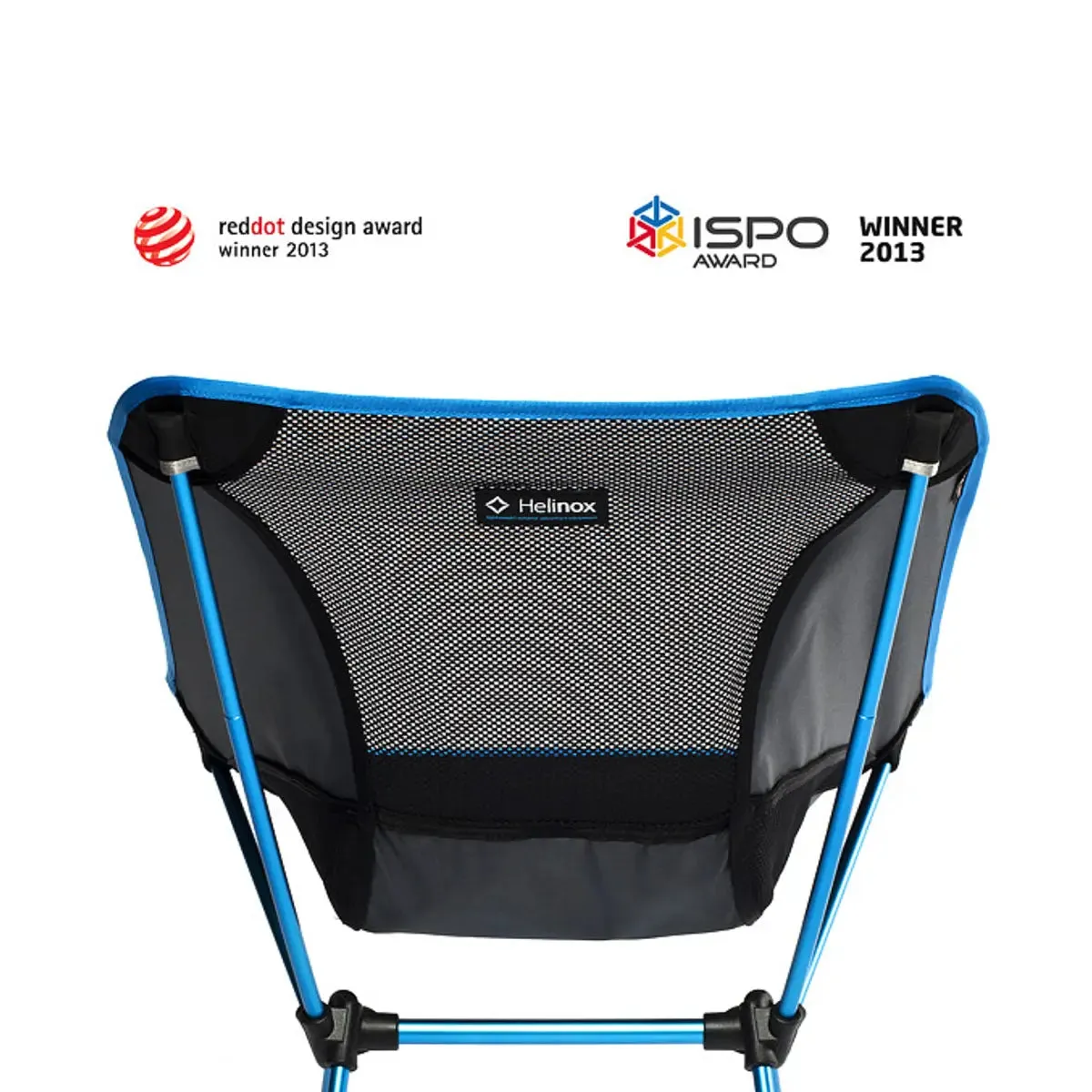 Helinox Chair One - Lightweight Camping Chair - Black / Cyan