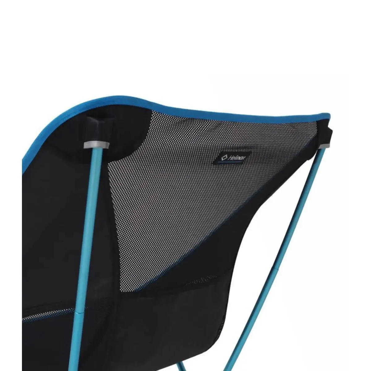 Helinox Chair One XL - Lightweight Camping Chair - Black / Cyan